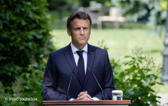 Росія обирає війну. Макрон упевнений, що час для діалогу з агресором не настав