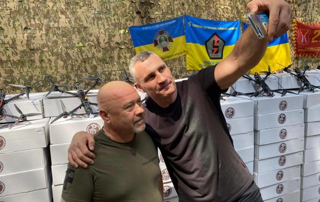 Київ продовжує допомагати ЗСУ, ще 3 тисячі дронів для фронту, - Кличко