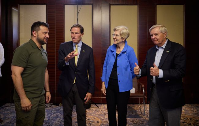 Зеленський обговорив посилення оборони України з американськими сенаторами