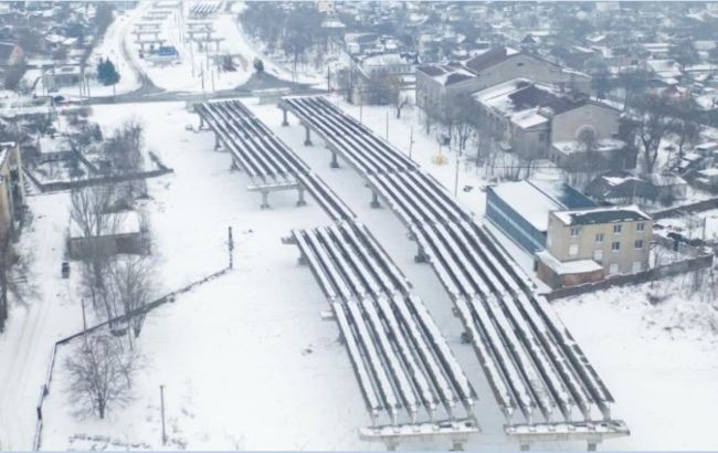 В Днепре приступили к достройке съездов с Кайдакского моста