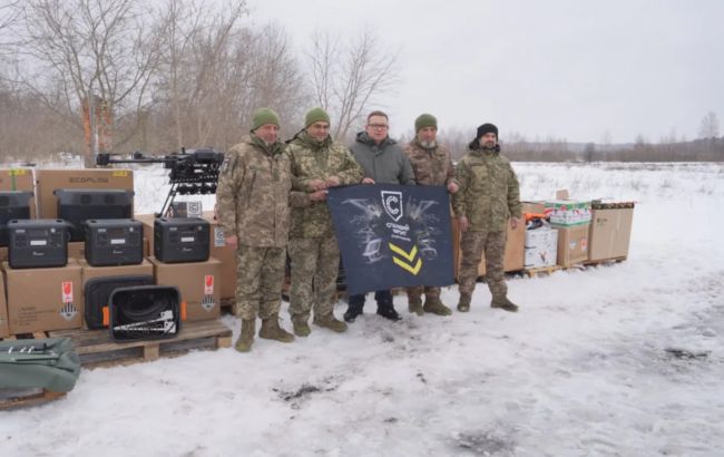 Новое оружие против "шахедов": 157-я ОМБр получила мощное усиление от "Стального фронта" Ахметова