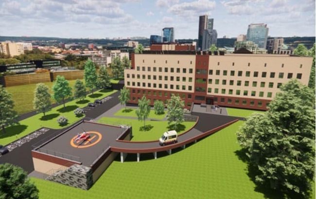 У Тернополі збудують вертолітний майданчик на базі обласної клінічної лікарні