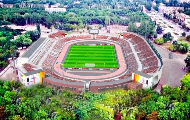 В Кривом Роге уже в этом году могут сыграть первый матч на обновленном стадионе "Металлург"