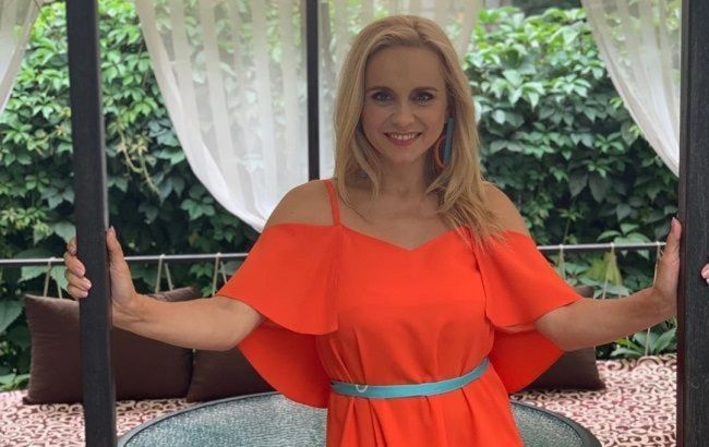 Лесная мавка: Лилия Ребрик в воздушном платье-вышиванке за 1000 евро заворожила магнетизмом