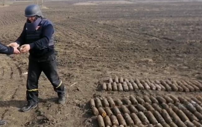 Піротехніки ліквідували боєприпаси часів Другої світової війни у Вінницькій області
