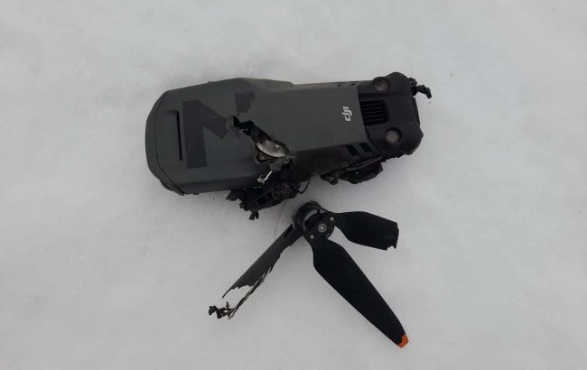 У Сумській області прикордонники збили російський дрон-розвідник