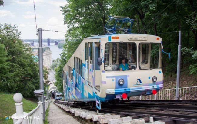 Киевский фуникулер закрывают на ремонт