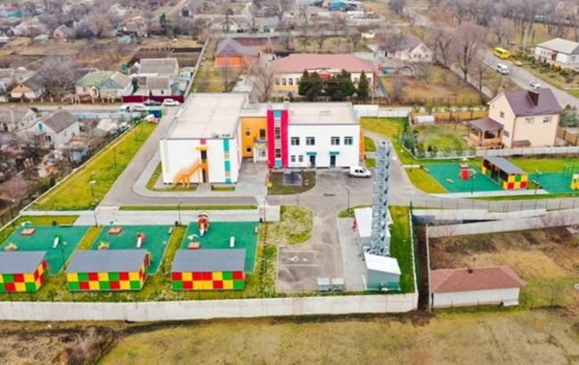 В Старых Кодаках возле Днепра построили с нуля нетипичный садик
