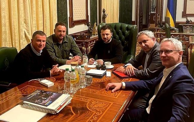 Зеленський зустрівся з парламентською делегацією Ізраїлю