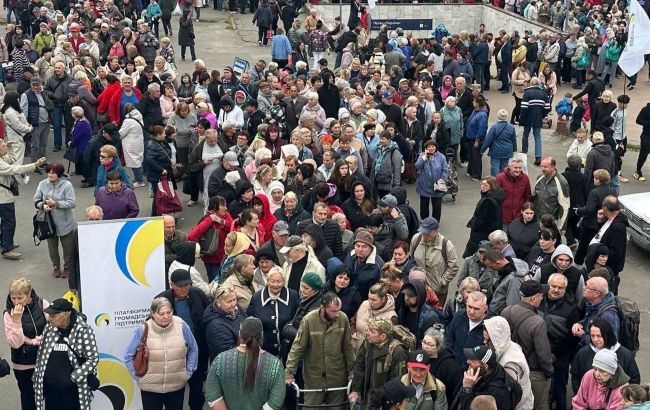 "Платформа громадської підтримки" роздала мешканцям Києва майже 6 тонн гуманітарної допомоги