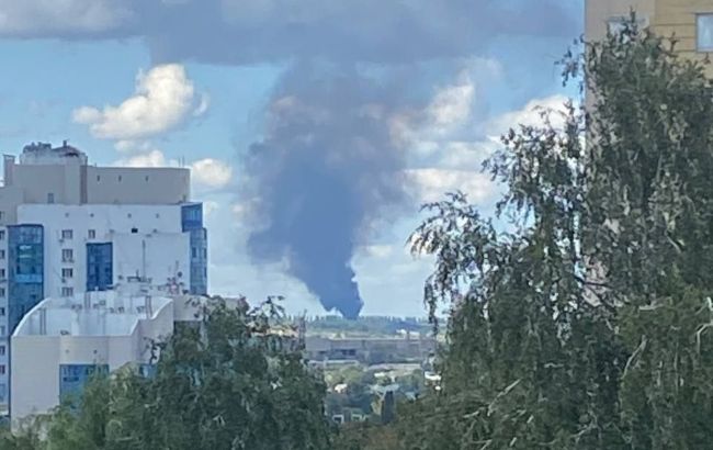 У Бєлгороді "приліт" дрона: метою міг бути вертолітний майданчик (фото)