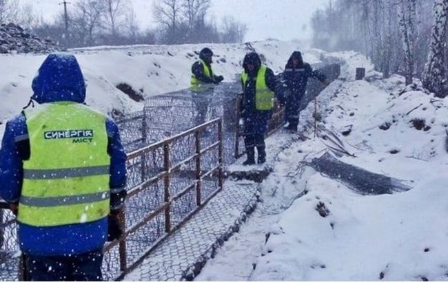 На трассе "Киев - Сумы - Юнаковка" возобновили строительство участка вблизи Прилук