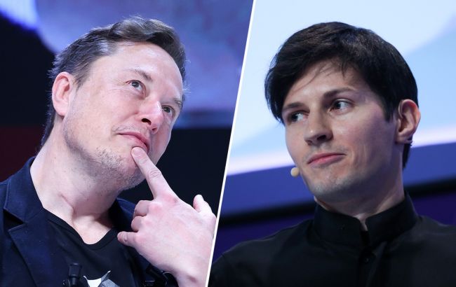 Це фейк! Маск публічно принизив Дурова через Grok у Telegram