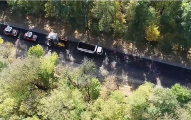 В Тернопольской области продолжается ремонт трассы "Бучач-Толстое"