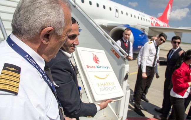 У Ярославского рассказали о первом авиарейсе Баку-Харьков