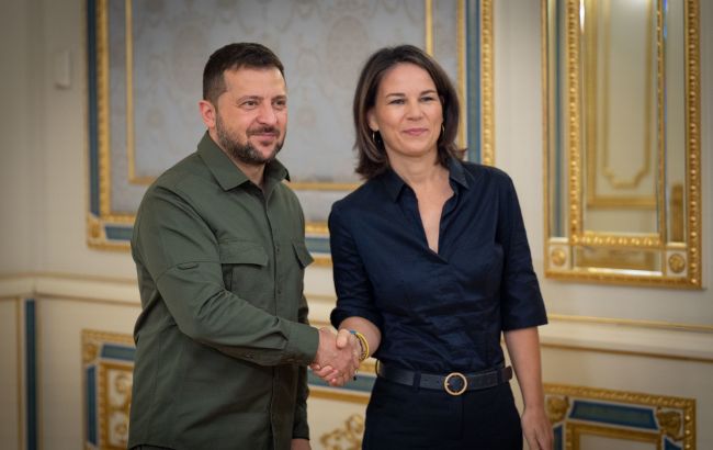 Посилення ППО та вступ до Євросоюзу: Зеленський провів переговори з главою МЗС Німеччини