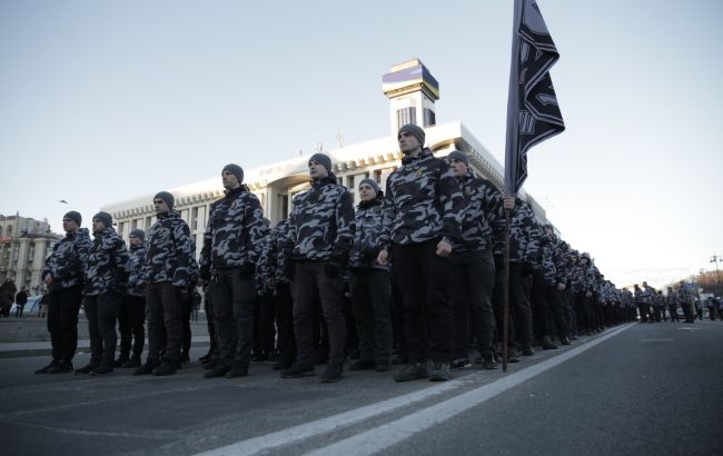 У Києві відбувся щорічний марш "Національних дружин"