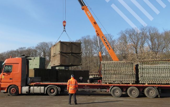 Швеция передала Украине партию временных мостов