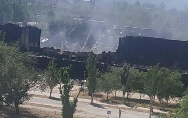 Оккупанты полностью уничтожили один из символов Северодонецка