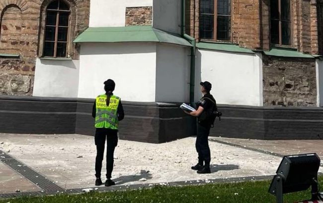 "Сучасне варварство". Рада Церков висловилася про пошкодження Софії Київської