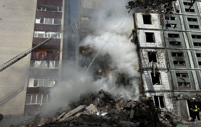 В Умані через удар пошкоджено близько 10 висоток, проводиться поквартирний обхід, - МВС