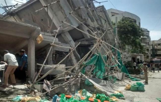 В Індії обвалився недобудований будинок, є жертви