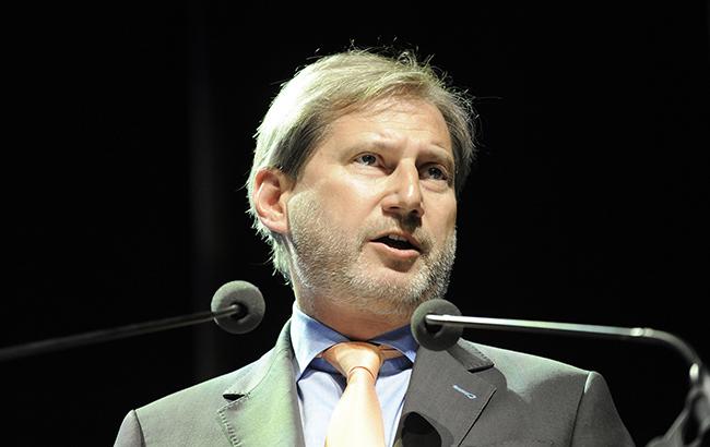 Еврокомиссар Хан завтра посетит Украину