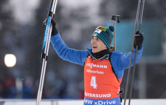 Три украинских биатлониста обновили личные рекорды в Кубке мира