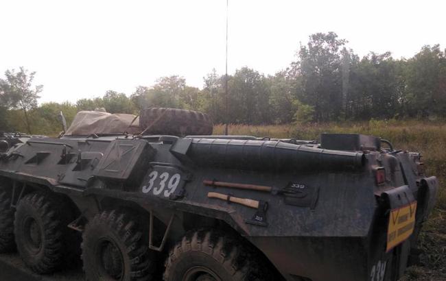 В направлении оккупированного Симферополя движется военная техника РФ