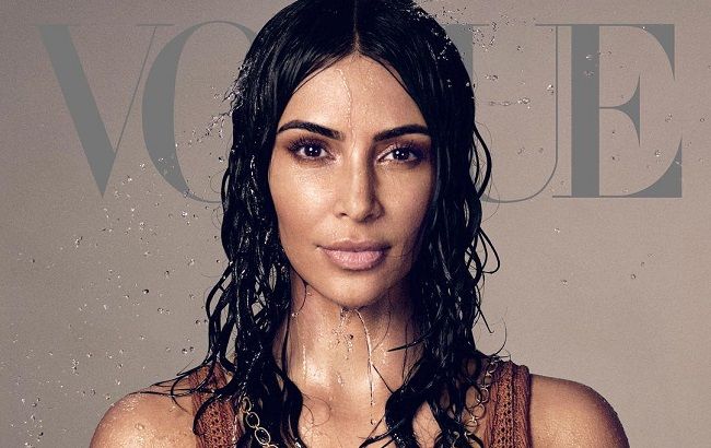 Ким Кардашьян снялась с детьми для Vogue US и показала роскошный дом