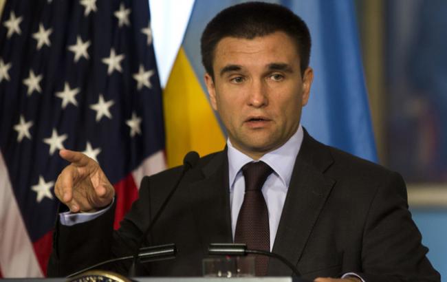 Климкин призвал ЕС к совместным усилиям в поддержку полного выполнения минских соглашений Россией