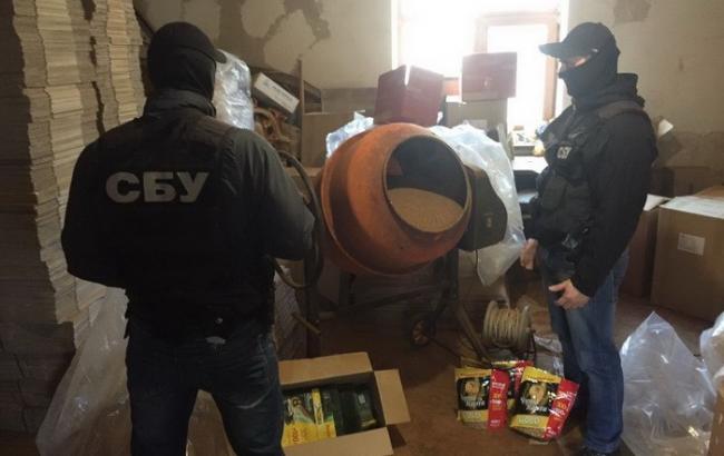 СБУ остановила производство контрафактного кофе