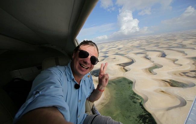 Бразильське диво природи: Дмитро Комаров показав захоплюючі дух фото