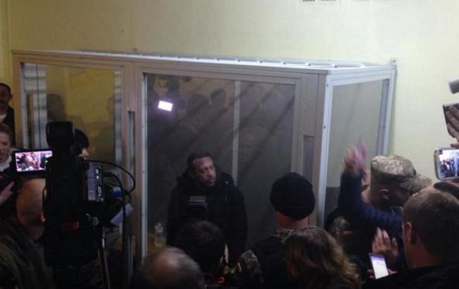 Корбана доставили в Печерский суд