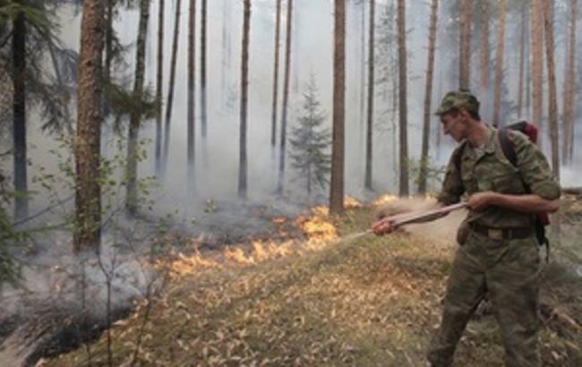 На Волыни горит 95 га торфяников, - ГСЧС
