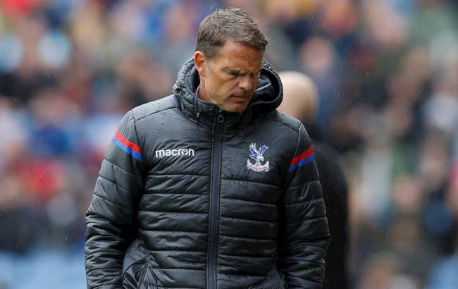 Франк де Бур уволен с поста главного тренера "Кристал Пэлас"