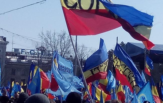 В Молдове на акции за объединение с Румынией задержали более 20 человек