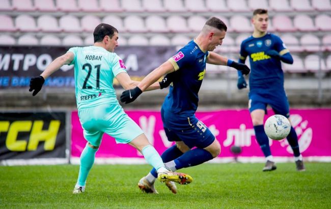 УПЛ: "Колос" мінімально переграв "Львів" у більшості