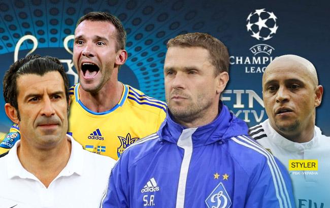К финалу Лиги чемпионов УЕФА пройдет матч между звездами "Реала", "Ливерпуля" и "Друзьями Андрея Шевченко"