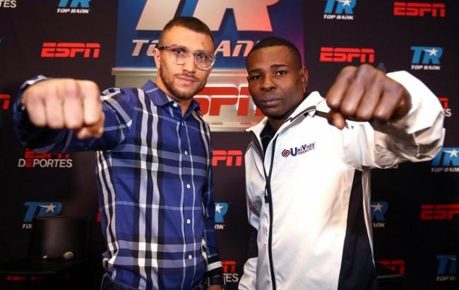 Ломаченко - Ригондо: онлайн трансляция