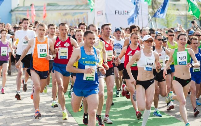 В Киеве в связи с марафоном на выходных ограничат движение