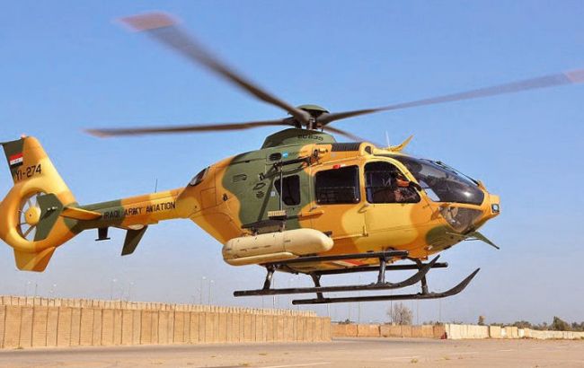 В результате крушения вертолета возле Мосула погибли 4 человека