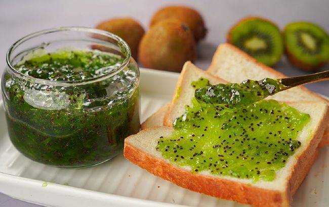 Как готовить изумрудное густое варенье из киви: очень вкусно и необыкновенно красиво
