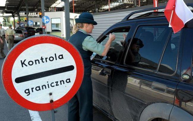 В очередях на границе с Польшей находится более 700 машин