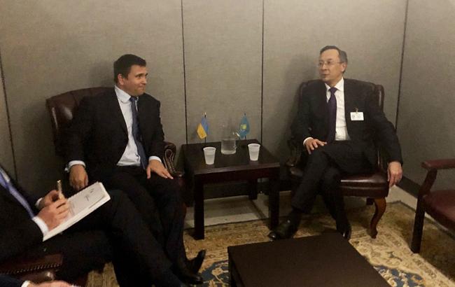Украина и Казахстан усилят взаимодействие в рамках международных организаций