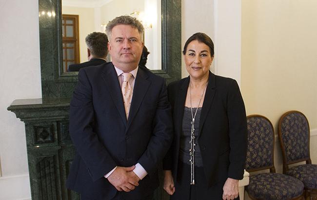 Кислиця прийняв копії Вірчих грамот від новопризначеного посла Марокко в Україні