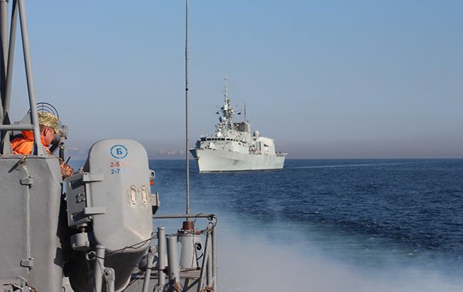 НАТО и Украина начали совместные учения в Черном море