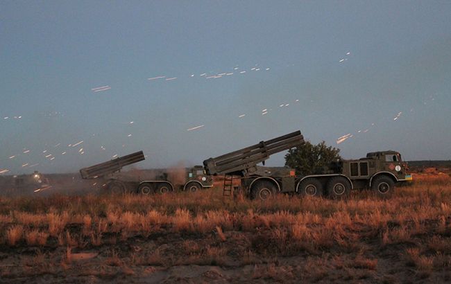 Командование ООС распорядилось повысить боевую готовность РСЗО "Ураган"