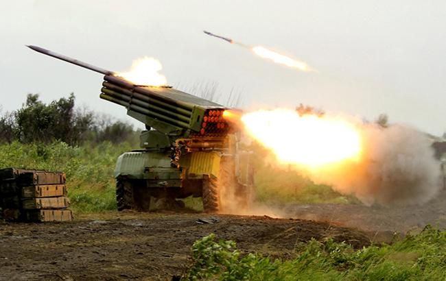 ОБСЄ недалеко від Луганська зафіксувала десять російських "Градів"