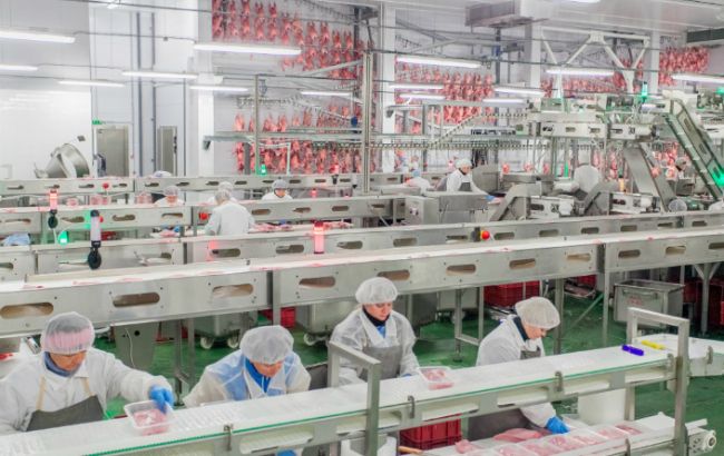 Производство мяса в Украине за 7 месяцев сократилось на 2,4%